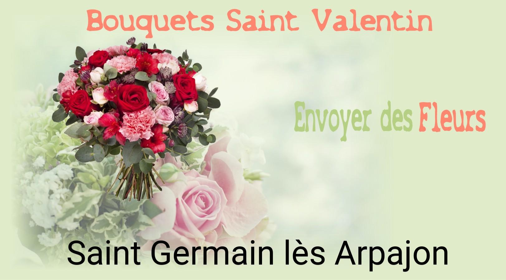 Roses de Saint-Valentin livrées à Saint-Germain-lès-Arpajon